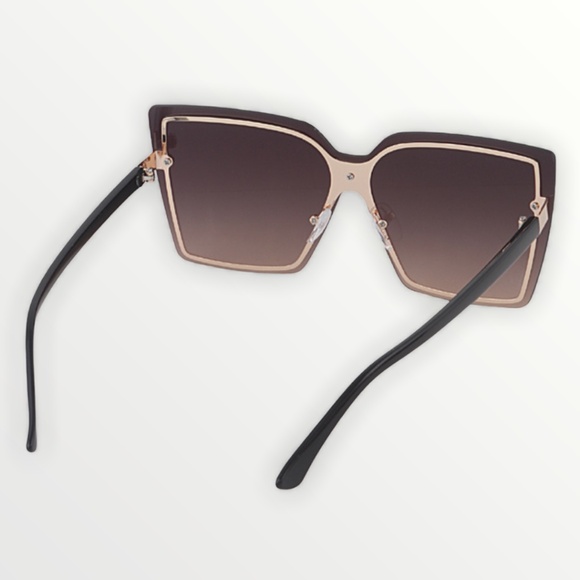 OVERSIZED LENS SHIELD SUNGLASSES - Picture 3 of 4